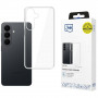 3MK Clear Case Samsung Galaxy S26 FE telefono dėklas, permatomas