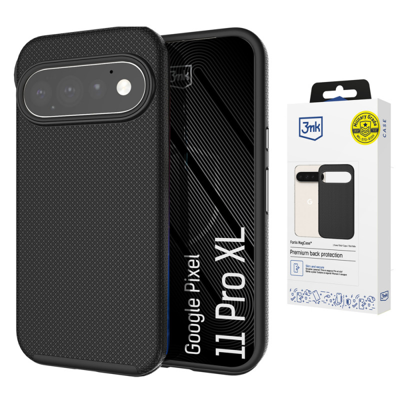 3MK Fortis MagCase Google Pixel 11 Pro XL, juodas