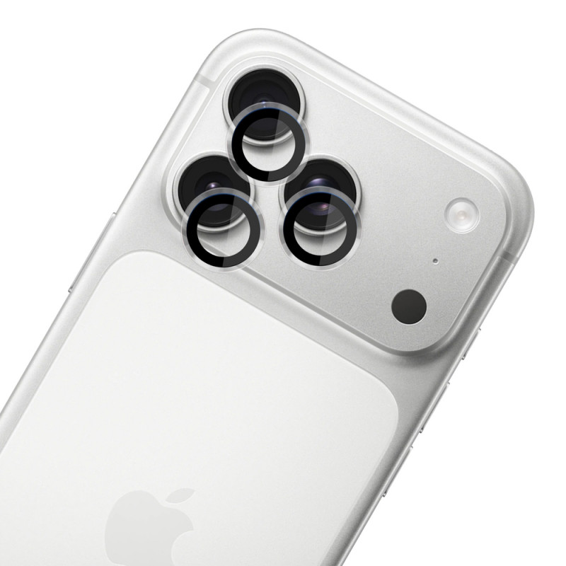 3MK Lens Protection Pro fotoaparato objektyvo apsauga, skirta Apple iPhone 18 Pro / 18 Pro Max, juoda