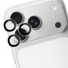 3MK Lens Protection Pro fotoaparato objektyvo apsauga, skirta Apple iPhone 18 Pro / 18 Pro Max, juoda