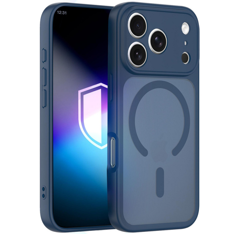 3MK Misty MagCase Apple iPhone 17 Pro / 18 Pro telefono dėklas, mėlynas