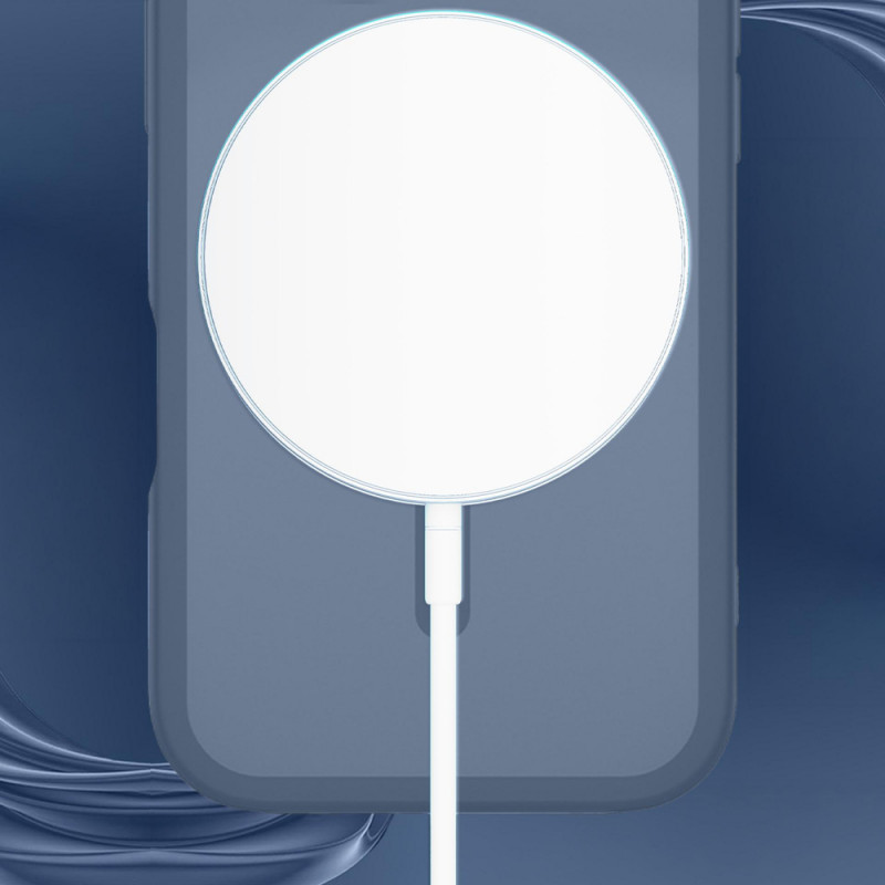 3MK Misty MagCase Apple iPhone 17 Pro / 18 Pro telefono dėklas, mėlynas