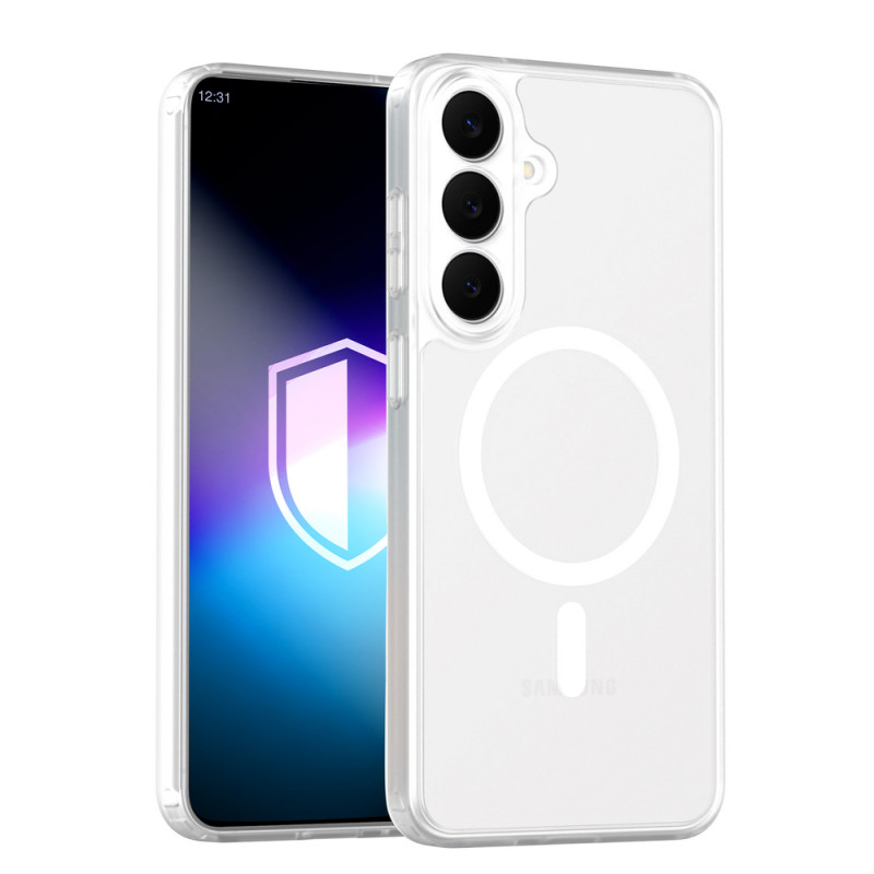 3MK Misty MagCase Samsung Galaxy S26 FE telefono dėklas, baltas