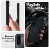 Crong Hybrid Matte Magnetic MagSafe dėklas skirtas Samsung Galaxy A17, juodas
