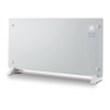 Išmanusis stiklo skydinis šildytuvas Extralink LPL-23A-WH, 2000 W, WiFi, baltas