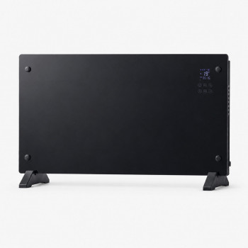 Extralink išmanusis stiklinis skydinis šildytuvas LPL-23A-BL, 2000 W, WiFi, juodas