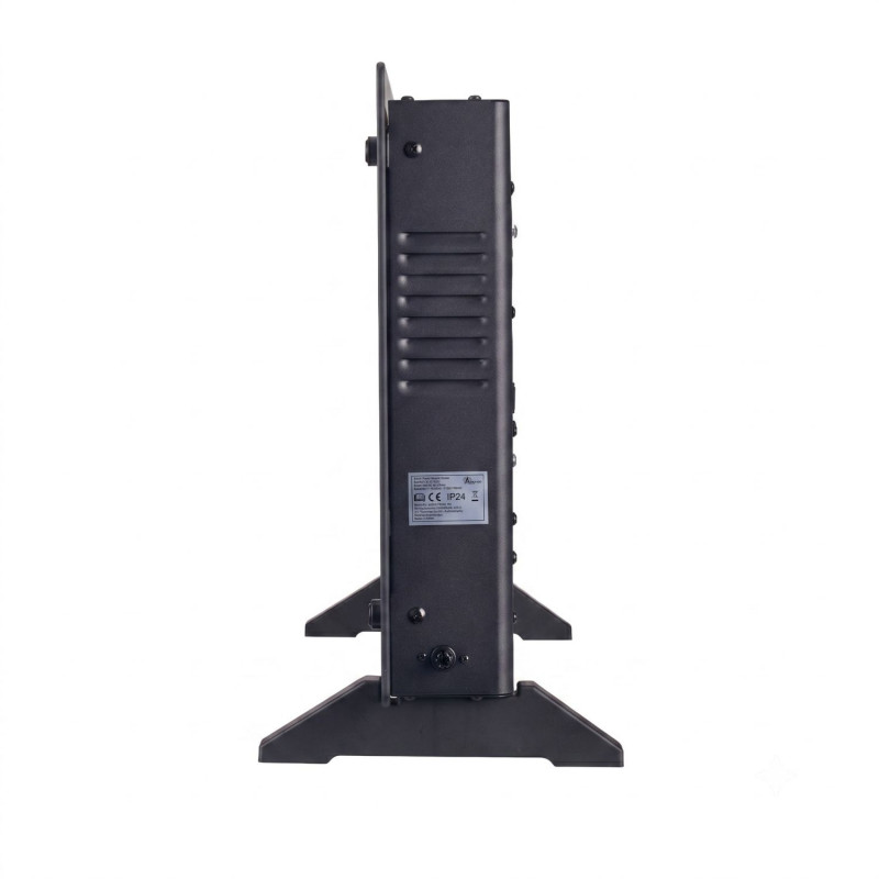 Extralink išmanusis stiklinis skydinis šildytuvas LPL-23A-BL, 2000 W, WiFi, juodas