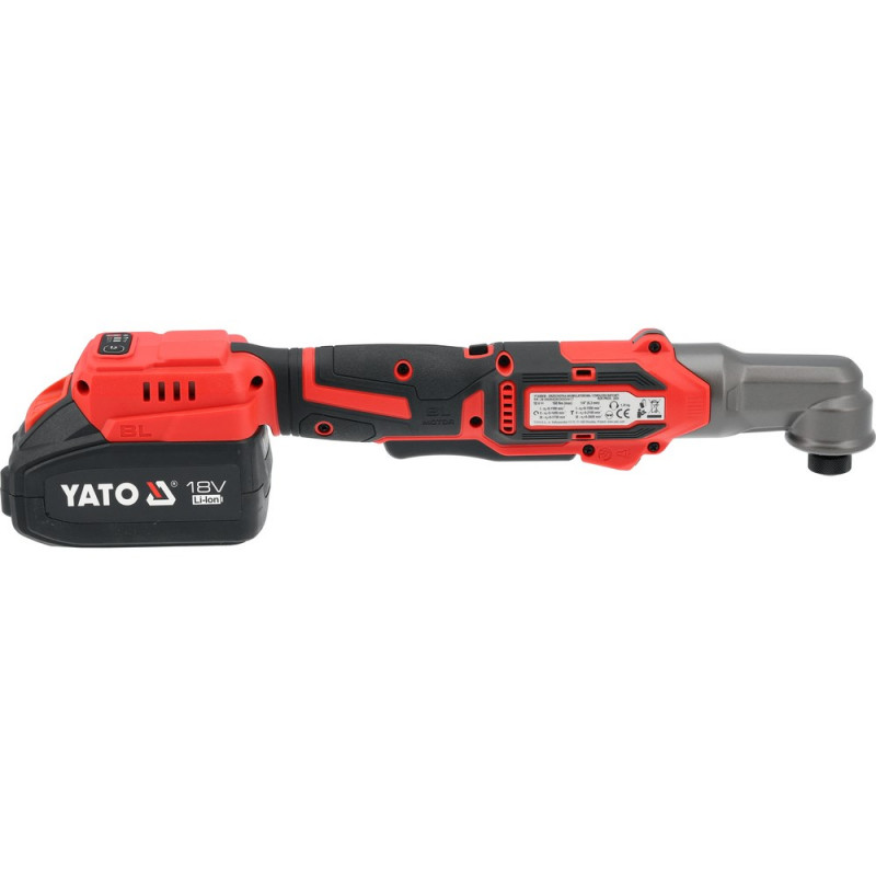 YATO smūginis veržliaraktis su terkšle 18V, 160 Nm YT-828030