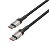 Tech-Protect UltraBoost Evo kabelis USB-C / USB-C 100W 5A 200cm Titanium