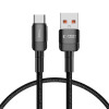 Tech-Protect UltraBoost Evo kabelis USB-A / USB-C 100W 5A 50cm juodas