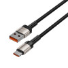 Tech-Protect UltraBoost Evo kabelis USB-A / USB-C 100W 5A 100cm Titanium
