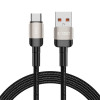 Tech-Protect UltraBoost Evo kabelis USB-A / USB-C 100W 5A 200cm Titanium
