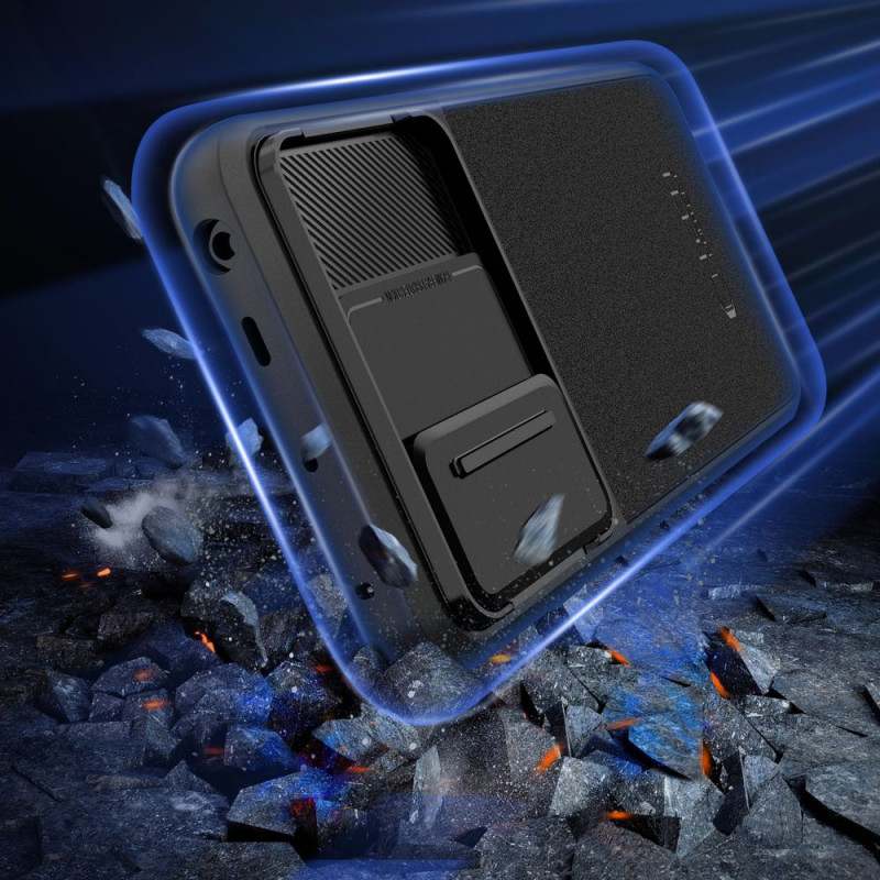 Tech-Protect Velar Cam+ dėklas, skirtas Xiaomi Redmi Note 13 Pro 5G / Poco X6 5G, juodas