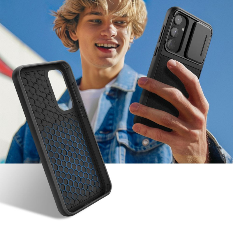 Tech-Protect Velar Cam+ dėklas skirtas Samsung Galaxy A35 / A55 5G, juodas
