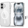 Tech-Protect Flexair Hybrid CC MagSafe Apple iPhone 16 dėklas, permatomas
