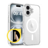 Tech-Protect Flexair Hybrid CC MagSafe Apple iPhone 16 dėklas, permatomas
