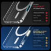 Tech-Protect Flexair Hybrid CC MagSafe Apple iPhone 16 dėklas, permatomas