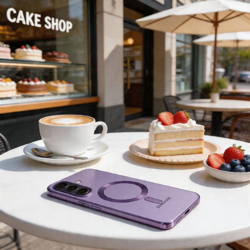 Tech-Protect MagFlex MagSafe dėklas Samsung Galaxy A37 5G, Cobalt Violet