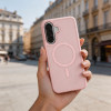 Tech-Protect Magmat MagSafe Samsung Galaxy A36 / A56 / A37 5G dėklas, matinė rožinė