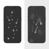 Tech-Protect Glass Fit+ Motorola Moto G67 / G77 grūdintas stiklas, juodas (2 vnt.)