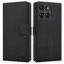Tech-Protect Wallet skirtas Motorola Moto G67 / G77 dėklas, juodas