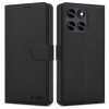 Tech-Protect Wallet skirtas Motorola Moto G67 / G77 dėklas, juodas