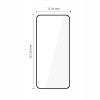Tech-Protect Glass Fit+ grūdintas stiklas, skirtas Motorola Edge 70 5G (2 vnt.), juodas
