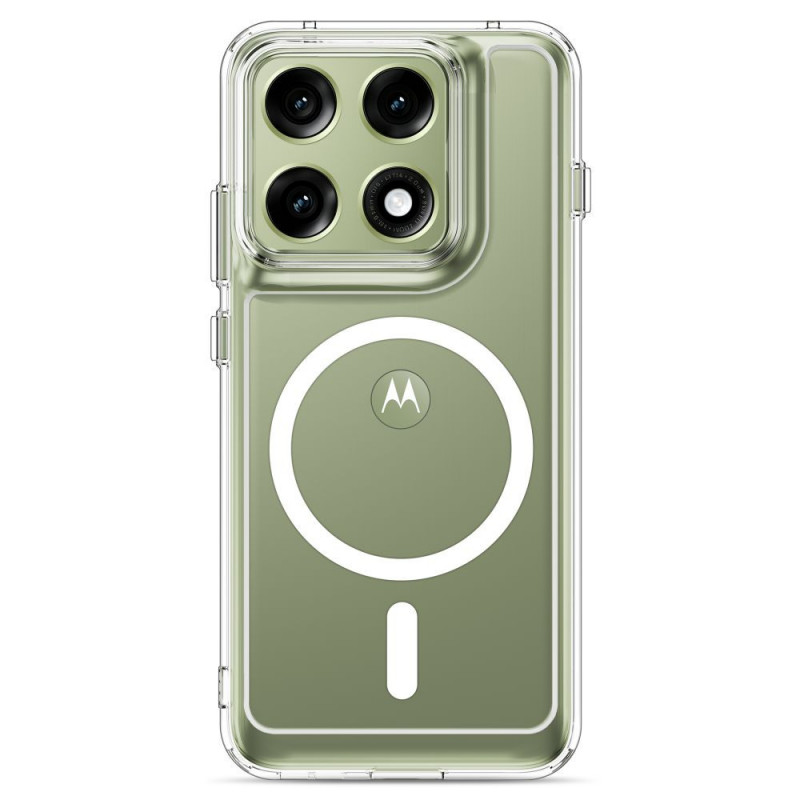 Tech-Protect FlexAir Hybrid MagSafe dėklas, skirtas Motorola Edge 70 Pro 5G, permatomas