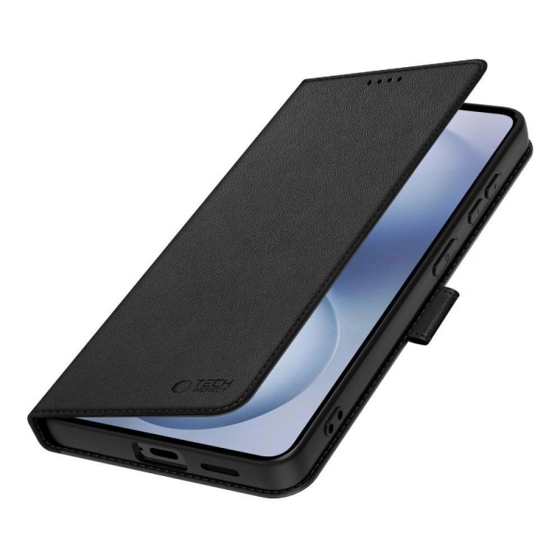 Tech-Protect dėklas su pinigine, skirtas Motorola Edge 70 5G, juodas