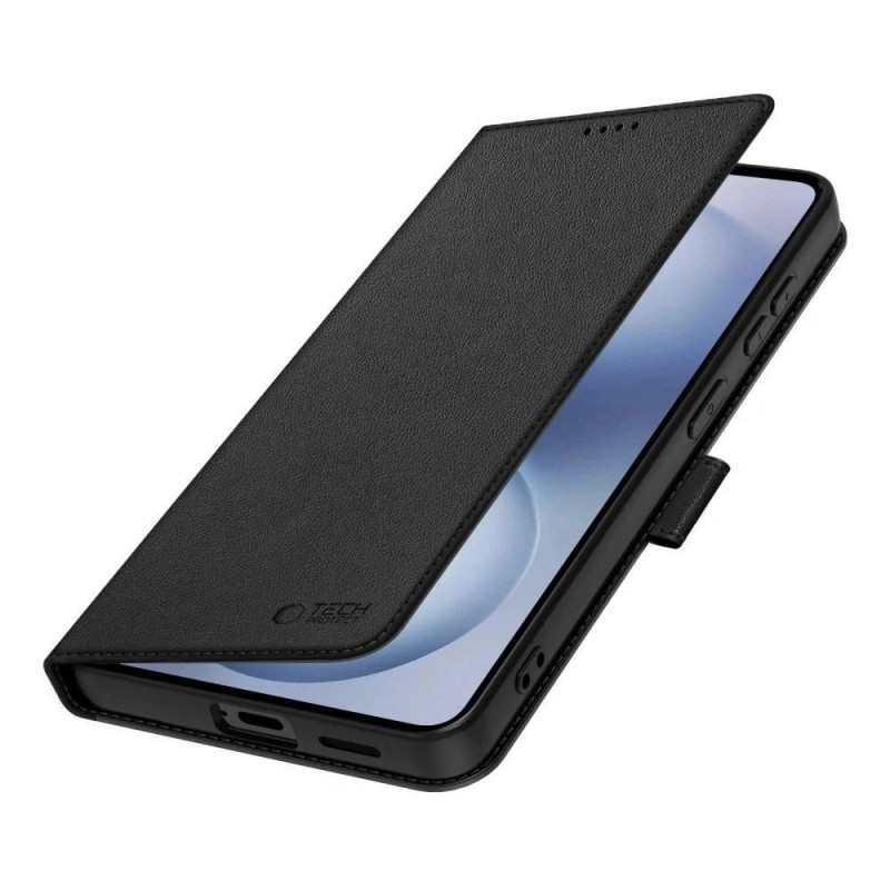 Tech-Protect dėklas su pinigine, skirtas Motorola Edge 70 Pro 5G, juodas