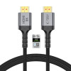 Tech-Protect UltraBoost HDMI 2.1 kabelis THP5553, 4K 120Hz, 8K 60Hz, 100 cm, juodas