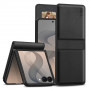 Tech-Protect piniginės tipo dėklas, skirtas Samsung Galaxy Z Flip 8, juodas