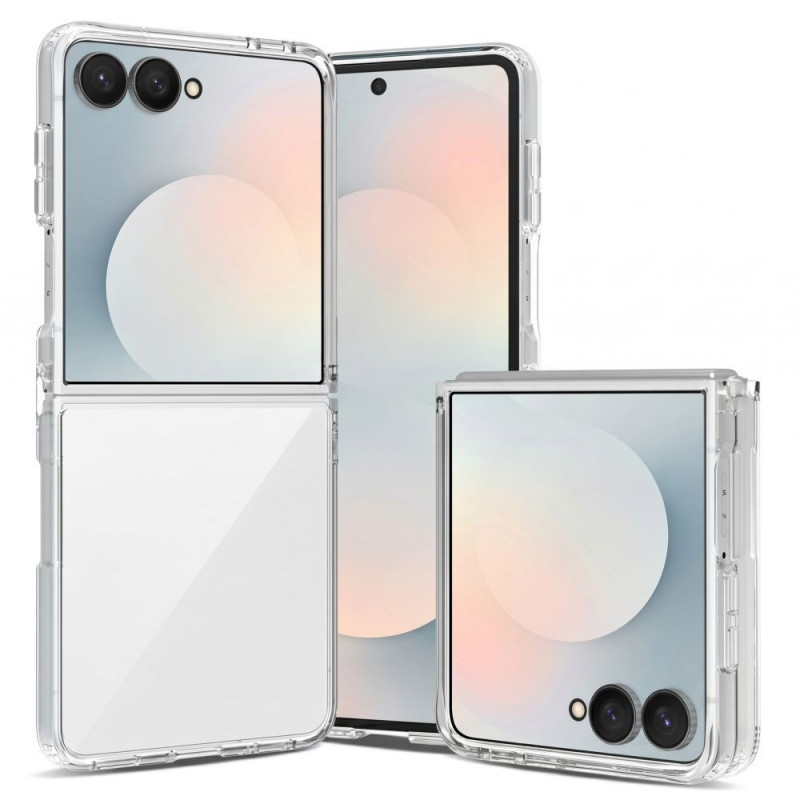 Tech-Protect FlexAir Hybrid dėklas, skirtas Samsung Galaxy Z Flip 8, permatomas