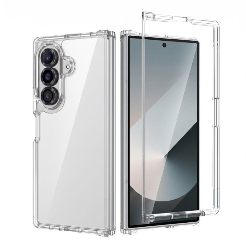 Tech-Protect FlexAir Hybrid dėklas Samsung Galaxy Z Fold 8 Ultra, permatomas