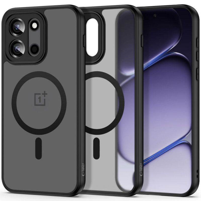 Tech-Protect Magmat MagSafe dėklas OnePlus Nord 6, matinė juoda