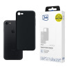 3MK Matt Case Apple iPhone SE 2022/SE 2020/8/7 išmaniojo telefono dėklas, juodas