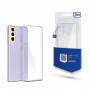 3MK Clear Case Samsung Galaxy S21 išmaniojo telefono dėklas, permatomas