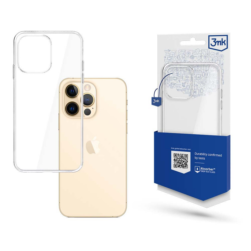 3MK Clear Case, skirta Apple iPhone 13 Pro (3MK3327), permatomas