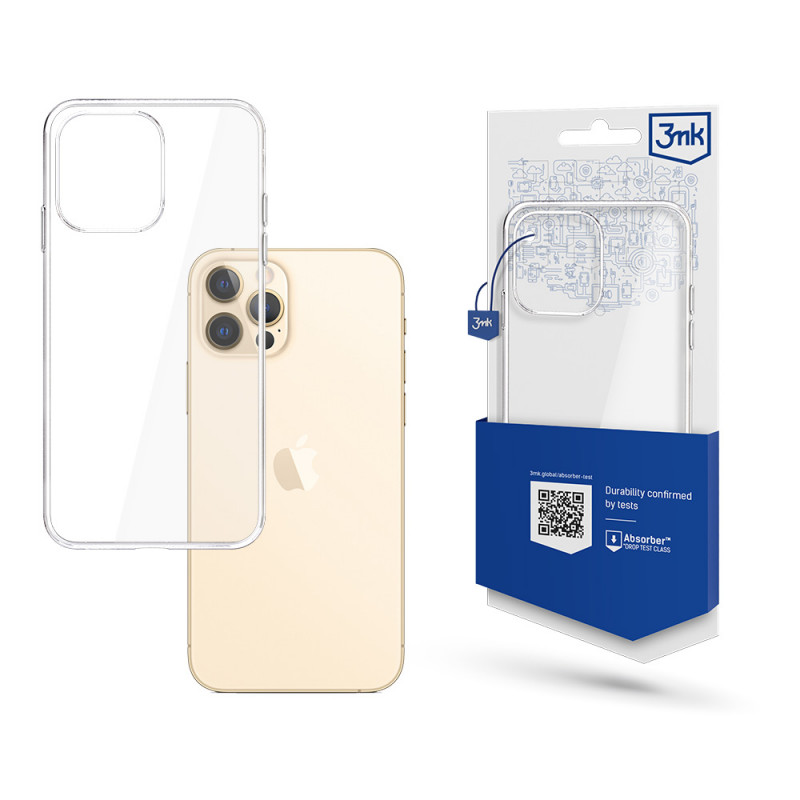 3MK Clear Case, skirta Apple iPhone 13 Pro Max, permatomas