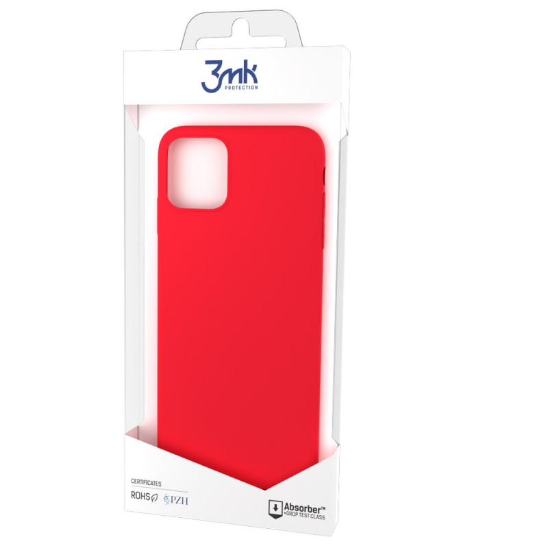 3MK Matt Case, skirta Apple iPhone 13 (3MK3394STR), braškinės raudonumo