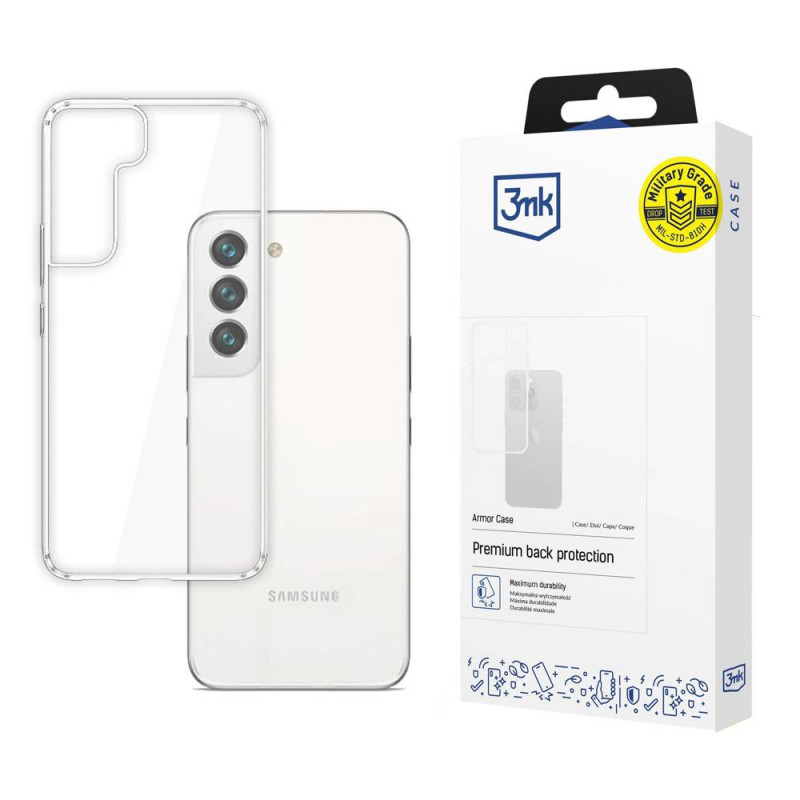 3MK Armor Case Samsung Galaxy S22 telefonų dėklas