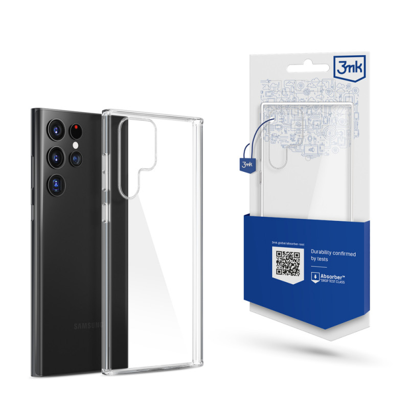 3MK Clear Case, skaidrus, skirtas Samsung Galaxy S22 Ultra (3MK3355)