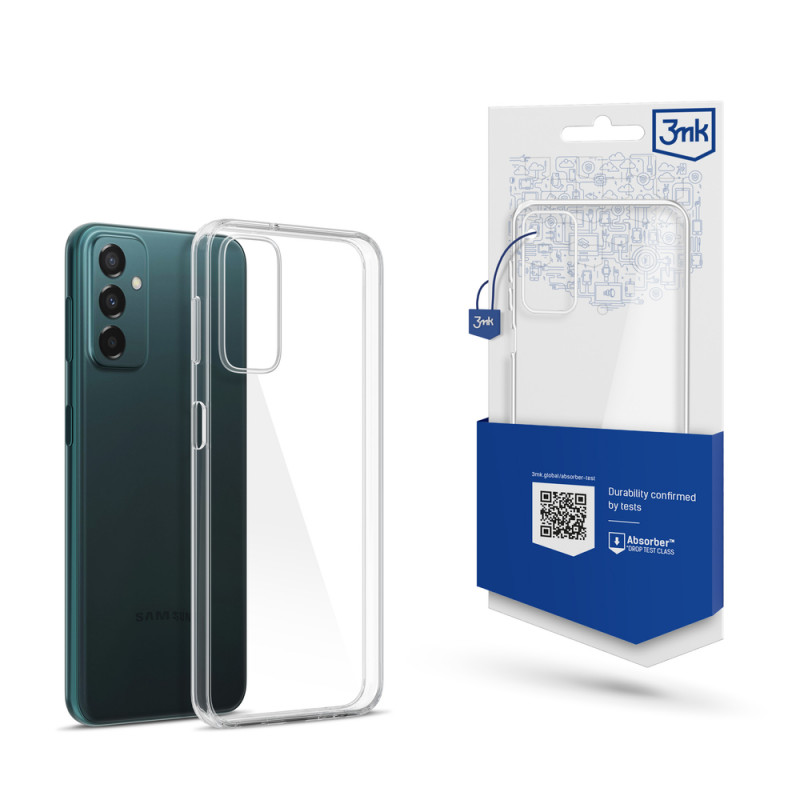 3MK Clear Case Samsung Galaxy M23 5G telefono dėklas, permatomas