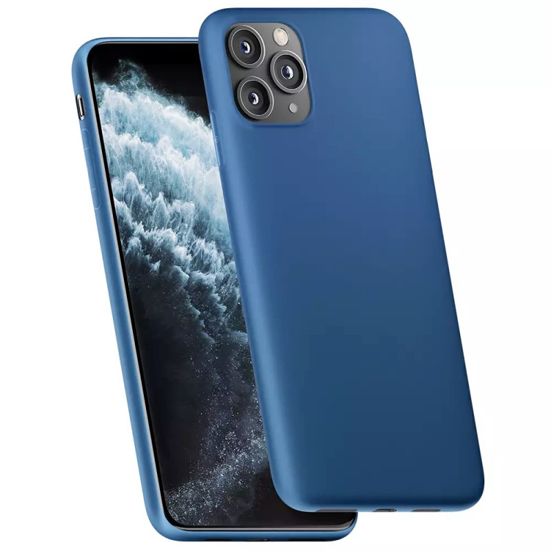 3MK Matt Case Apple iPhone 14 telefono dėklas, mėlynas (blueberry)