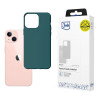 3MK Matt Case, skirta Apple iPhone 14 Plus / 15 Plus, tamsiai žalia