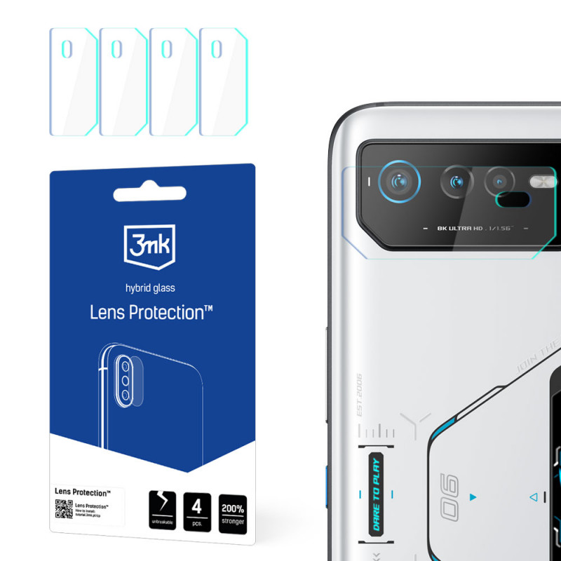 3MK Lens Protect Asus ROG Phone 6 / 6 Pro / 6D / 6D Ultimate (4 vnt.)