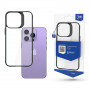 3MK Satin Armor Case+ skirtas Apple iPhone 14 Pro Max, juodas