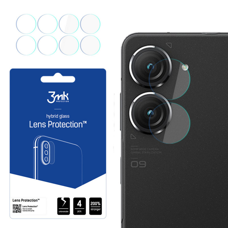 3MK Lens Protection Asus Zenfone 9 (4 vnt.)