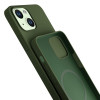 3MK Hardy Case MagSafe skirtas Apple iPhone 15 Plus / 14 Plus, alpine green