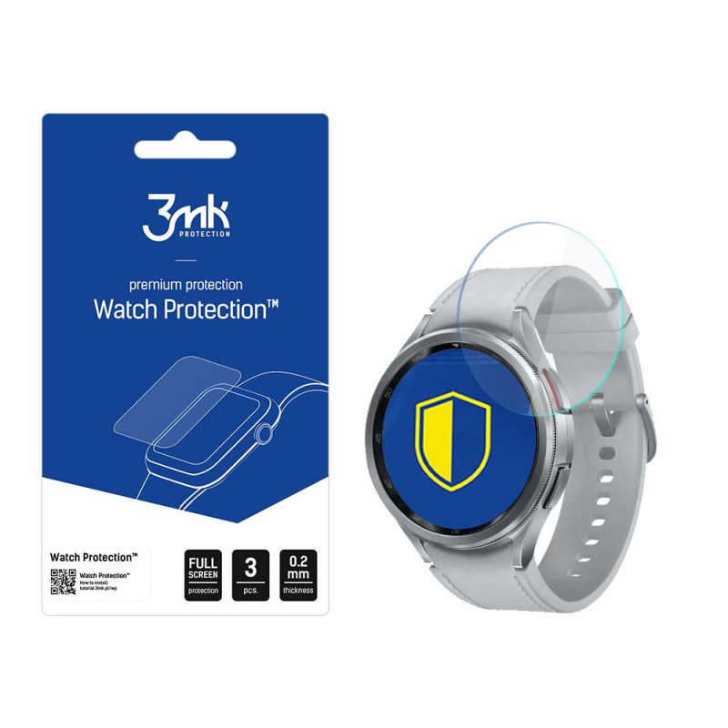 3MK Watch Protection FlexibleGlass Lite 3MK5091 hibridinis stiklas, skirtas Samsung Galaxy Watch 6 Classic 47 mm